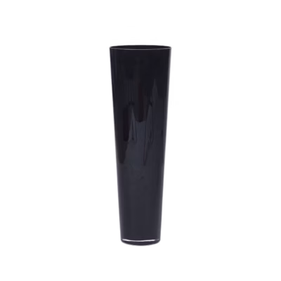 Vase „Dark“ 70cm in Glas – Vasen mieten bei Unique Event Rental Hamburg