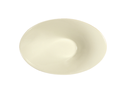 Schale Silhouette 18 cm in cremeweißem Porzellan