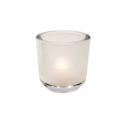 White Bowl in Milchglas – Windlichter / Kerzenleuchter mieten bei Unique Event Rental Hamburg