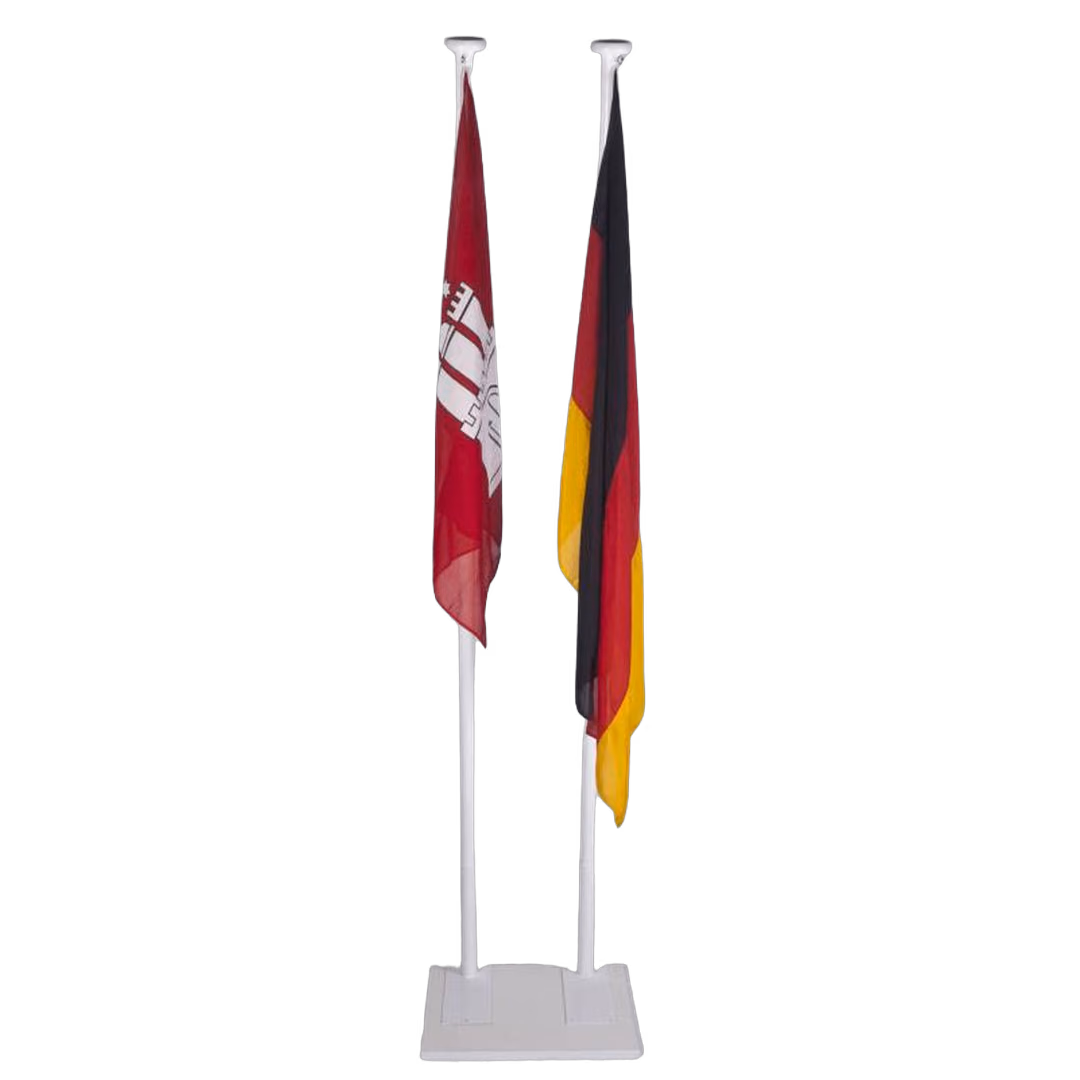 Flaggenmast 270 cm – Beflaggung mieten bei Unique Event Rental Hamburg