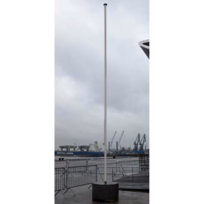 Flaggenmast 770 cm – Beflaggung mieten bei Unique Event Rental Hamburg