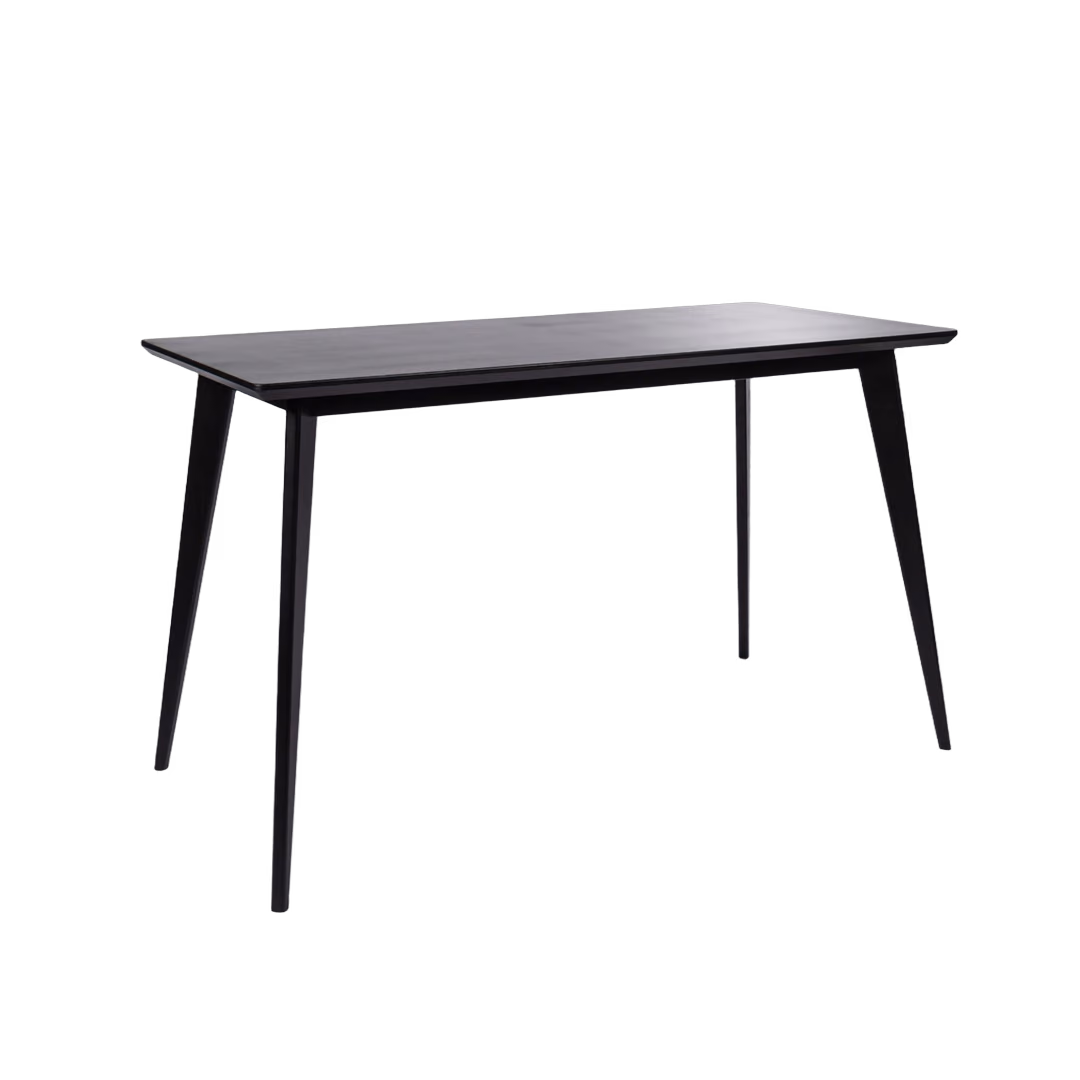 Stehtisch Manhattan L in schwarz gebeizt mieten bei Unique Event Rental Hamburg