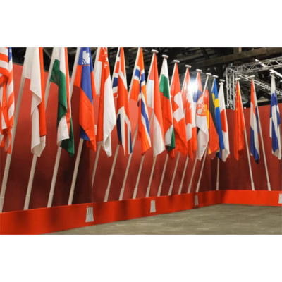 Nationalflaggen – Beflaggung mieten bei Unique Event Rental Hamburg