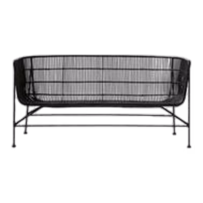 Sofa Cancun in Metallgestell schwarz – Sofas mieten bei Unique Event Rental Hamburg