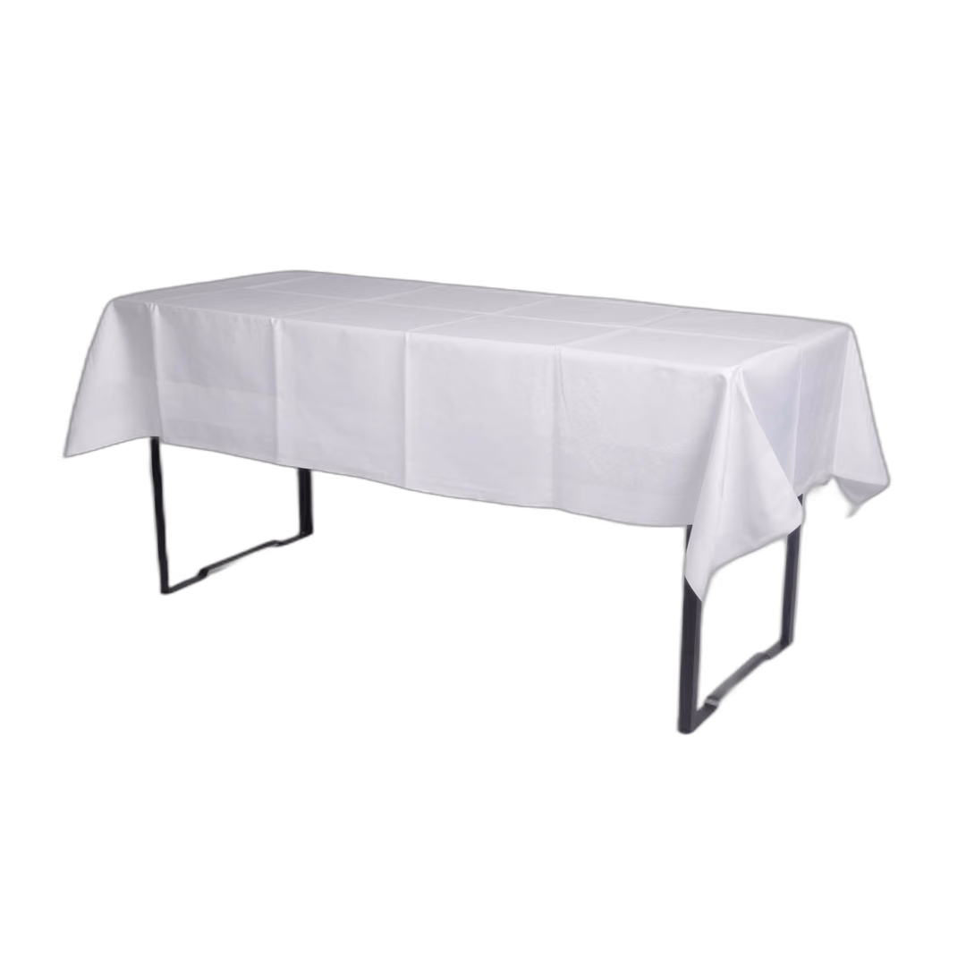 Arbeitstisch 165/70cm inkl. Tischdecke – Arbeitstische mieten bei Unique Event Rental Hamburg