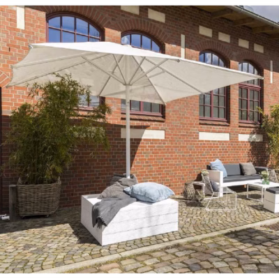 Sitzbank Schirm SYLT – Schirme mieten bei Unique Event Rental Hamburg